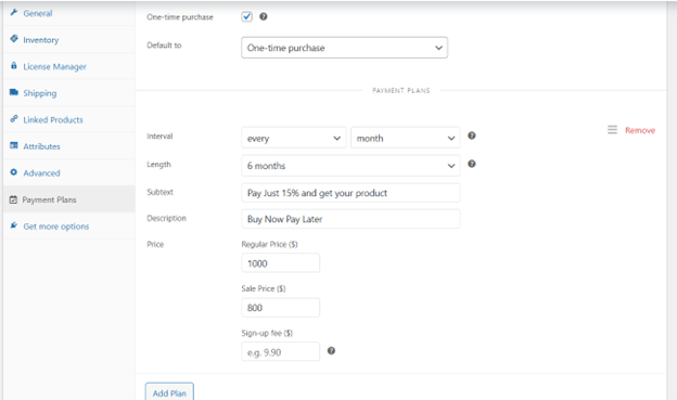 Step-2 Payment Schedule