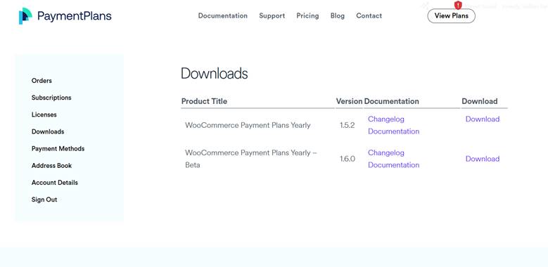 download documentation