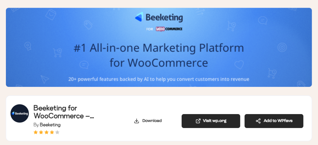 Beeketing - Best for Social Proof and Retention Automations
