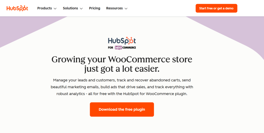 HubSpot - Best CRM-Driven Marketing for WooCommerce