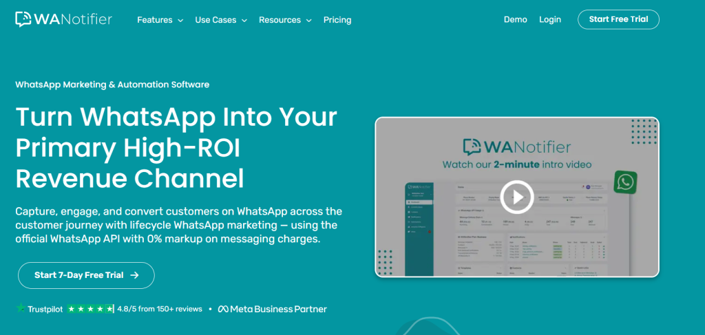 WANotifier (Order lifecycle messaging)