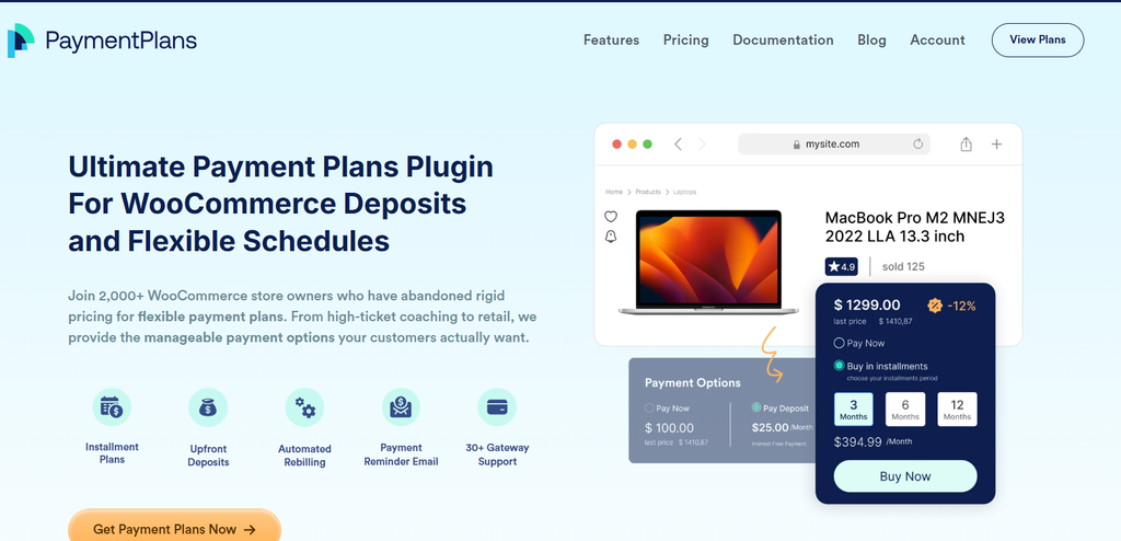 Payment Plans for WooCommerce